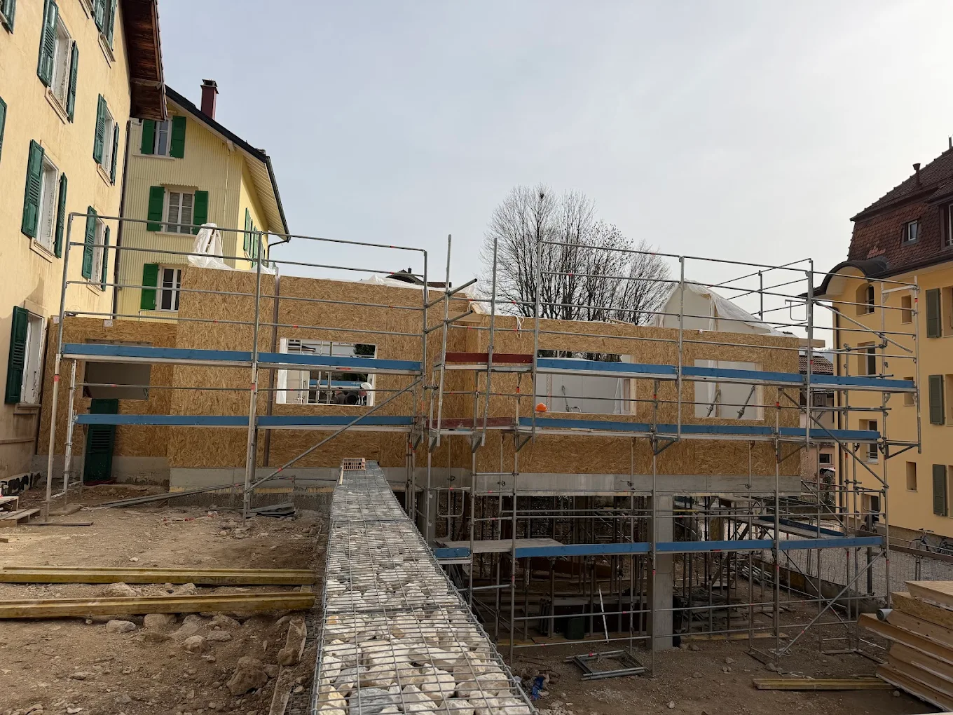 Chantier de construction